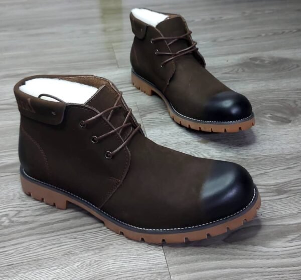 Boots Homme - Style Timberland - Coloris Miel & Marron – Image 3